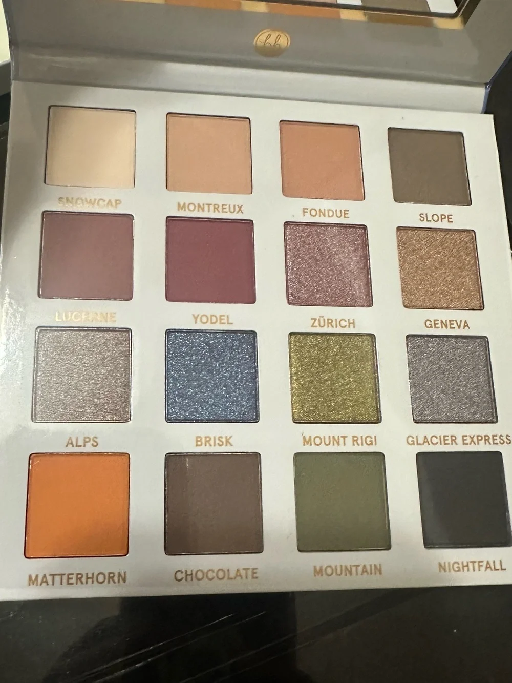 bh Cosmetics Mini Pink Brush set&2 palettes